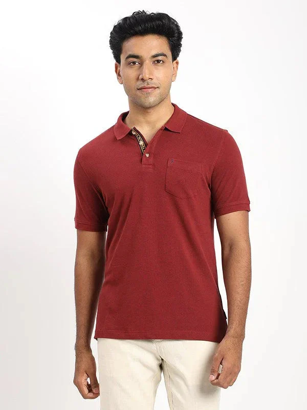 Men's Solid Polo T-Shirt - Image 8
