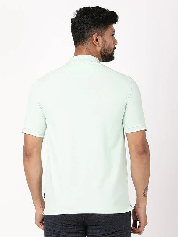 Men's Solid Polo T Shirt - Image 9
