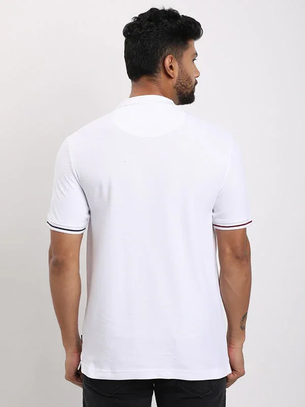 Men's Solid Polo T-Shirt - Image 9