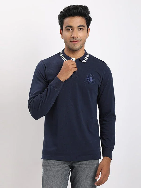 Men's Solid Polo T-Shirt