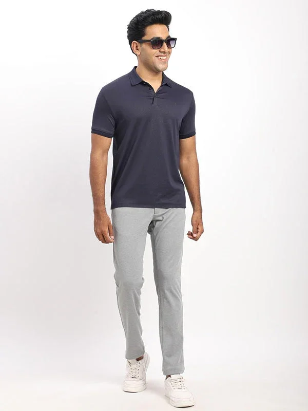 Men's Solid Polo T-Shirt - Image 5