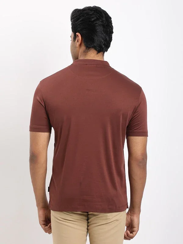 Men's Solid Polo T-Shirt - Image 4