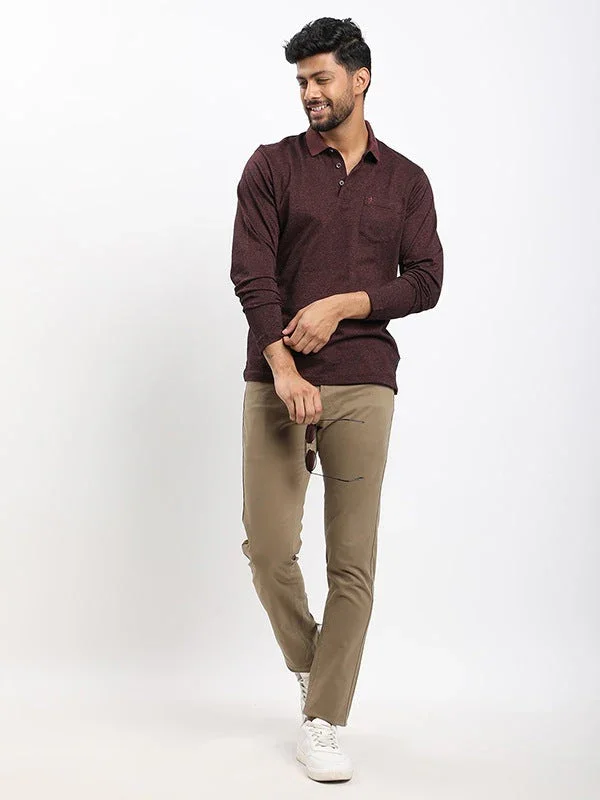 Men's Solid Polo T-shirt - Image 5