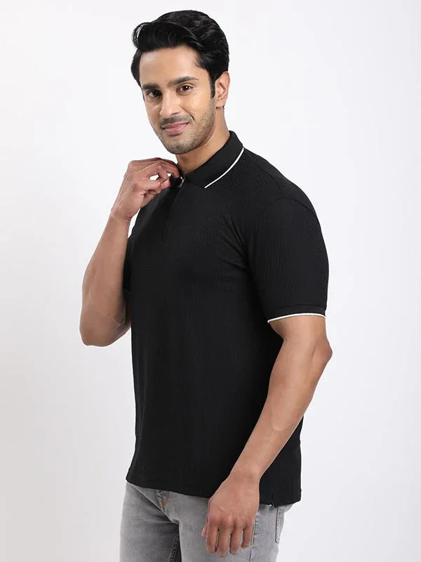 Men's Solid Polo T-Shirt - Image 7