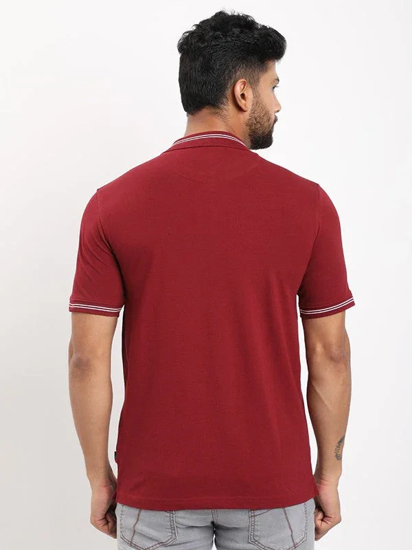 Men's Solid Polo T-Shirt - Image 24