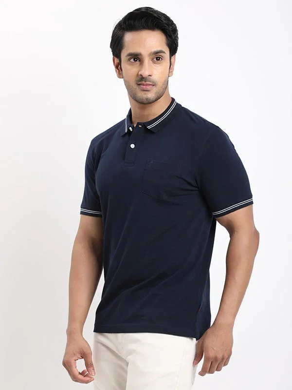 Men's Solid Polo T-Shirt - Image 27