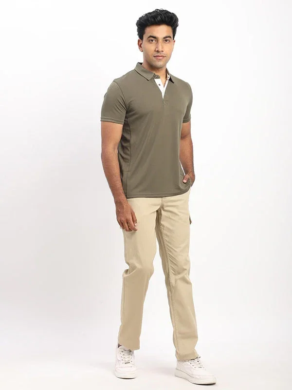Men's Solid Polo T-Shirt - Image 10