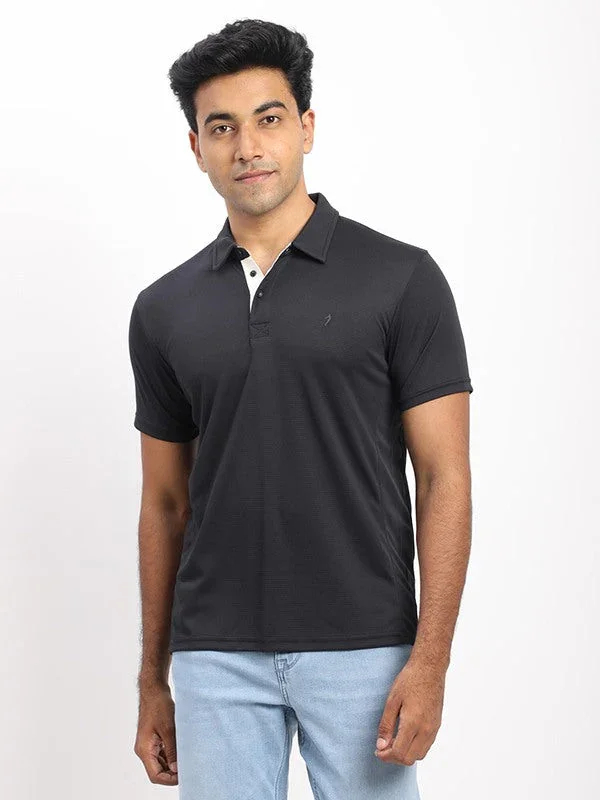Men's Solid Polo T-Shirt - Image 11