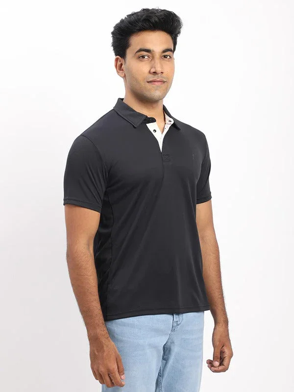 Men's Solid Polo T-Shirt - Image 12