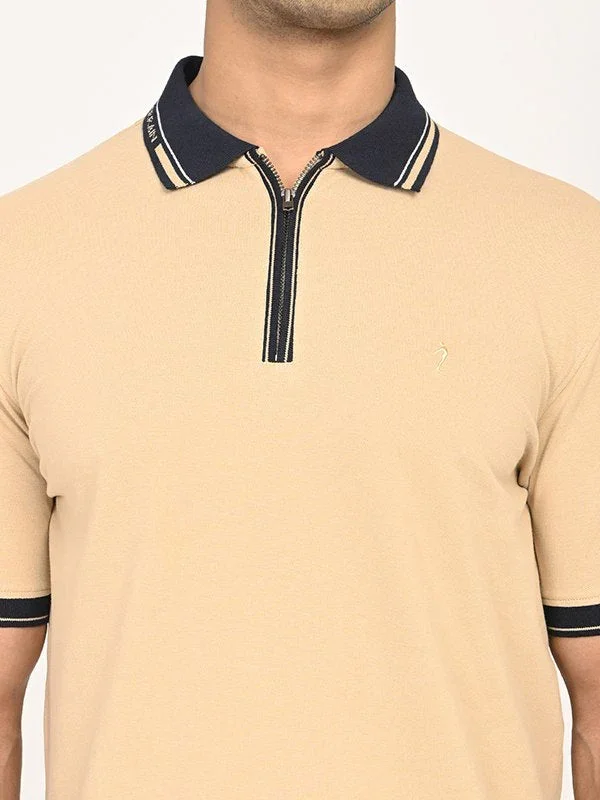Men's Solid Polo T-Shirt - Image 3