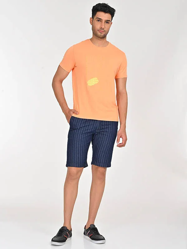 Men's Sporty Moisture Graphic Crew Neck T-Shirt - Image 8