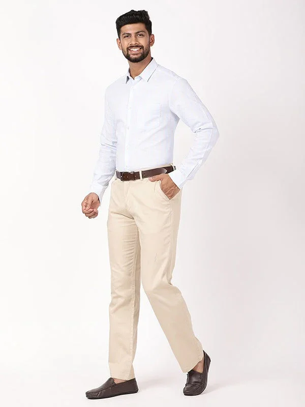 Men's Striped Full Sleeves Cotton Shirt - Image 10