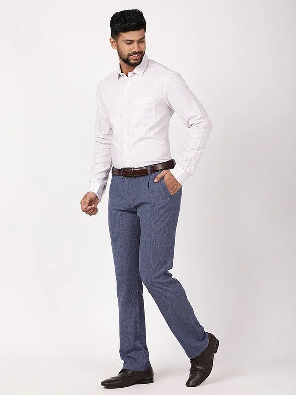 Men's Striped Full Sleeves Cotton Shirt - Image 5