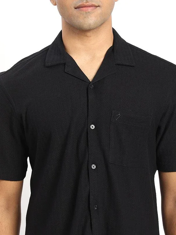 Men's Striped Half Sleeves Cotton Shirt - Image 3