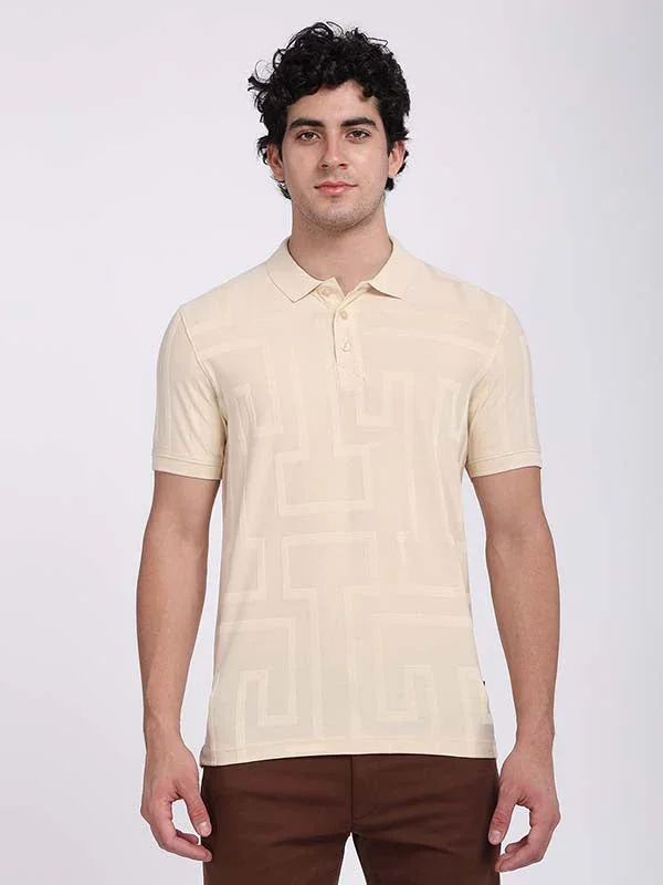 Men's Striped Polo T-Shirt - Image 5
