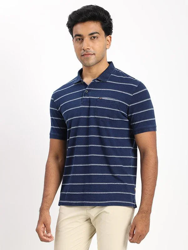 Men's Striped Polo T-Shirt