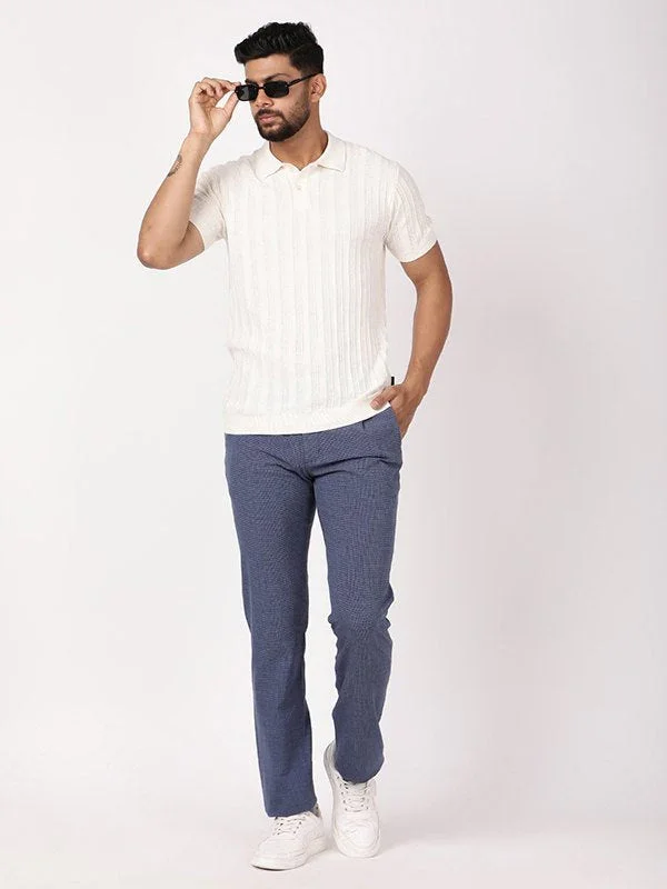 Men's Striped Polo T-Shirt - Image 10