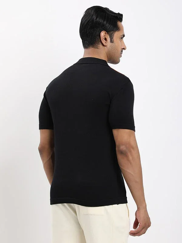 Men's Striped Polo T-shirt - Image 8