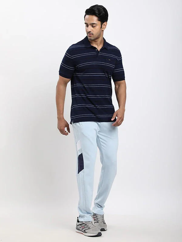 Men's Striped Polo T-shirt - Image 5