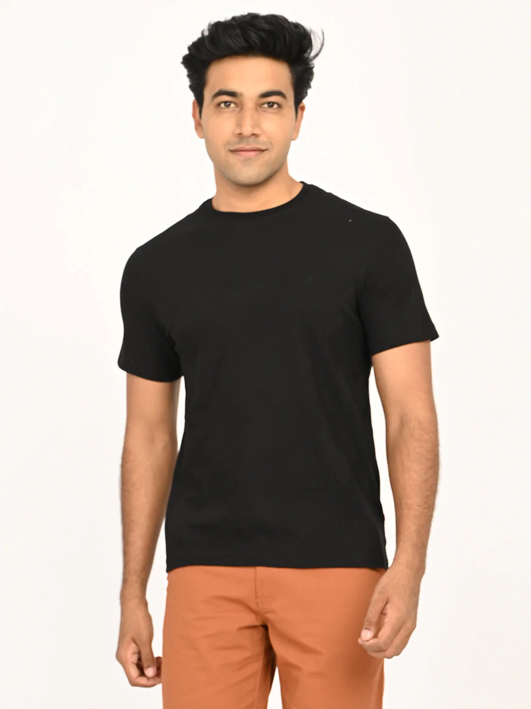 Men's Striped Crew Neck T-Shirt