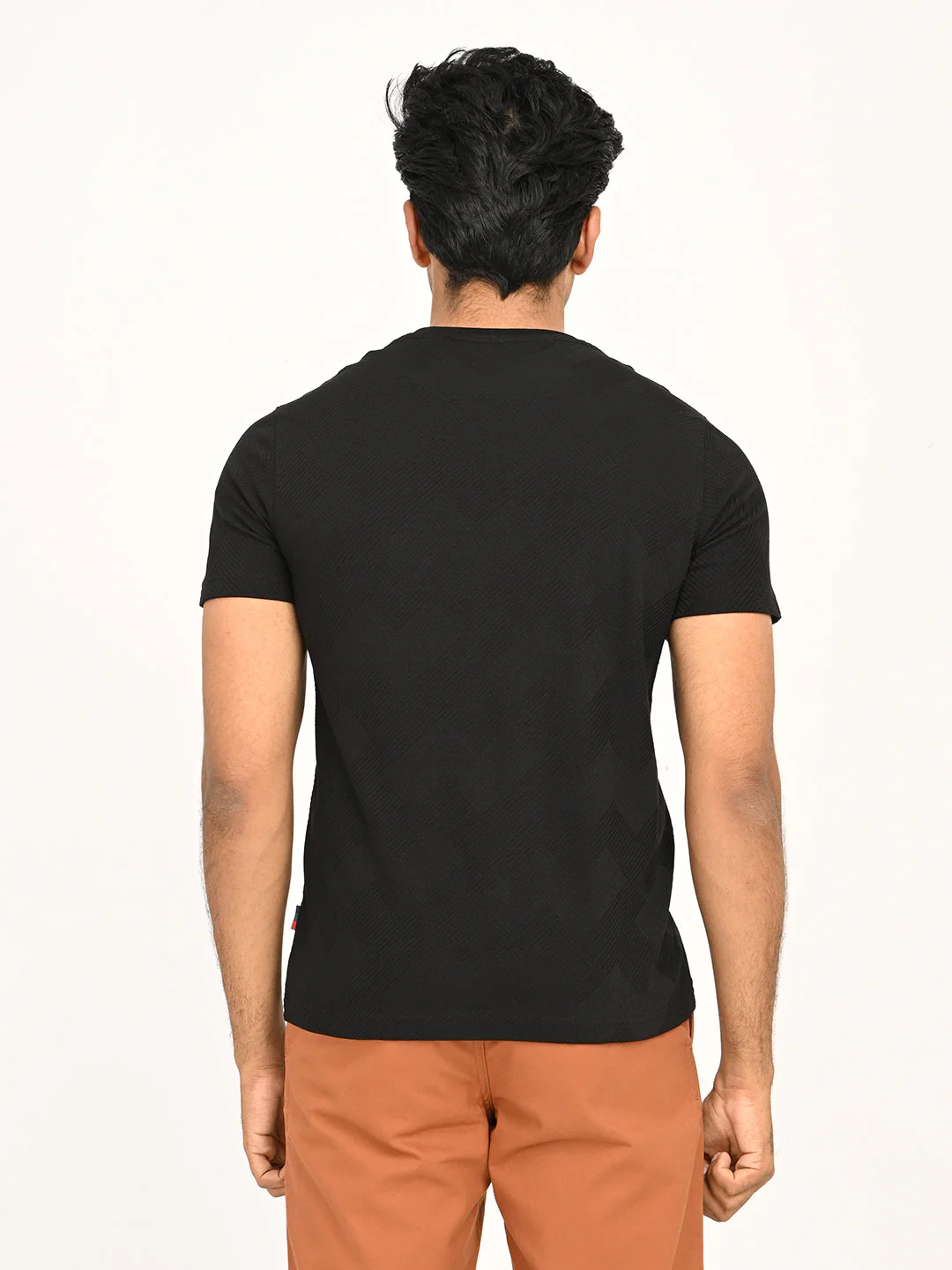 Men's Striped Crew Neck T-Shirt - Image 4