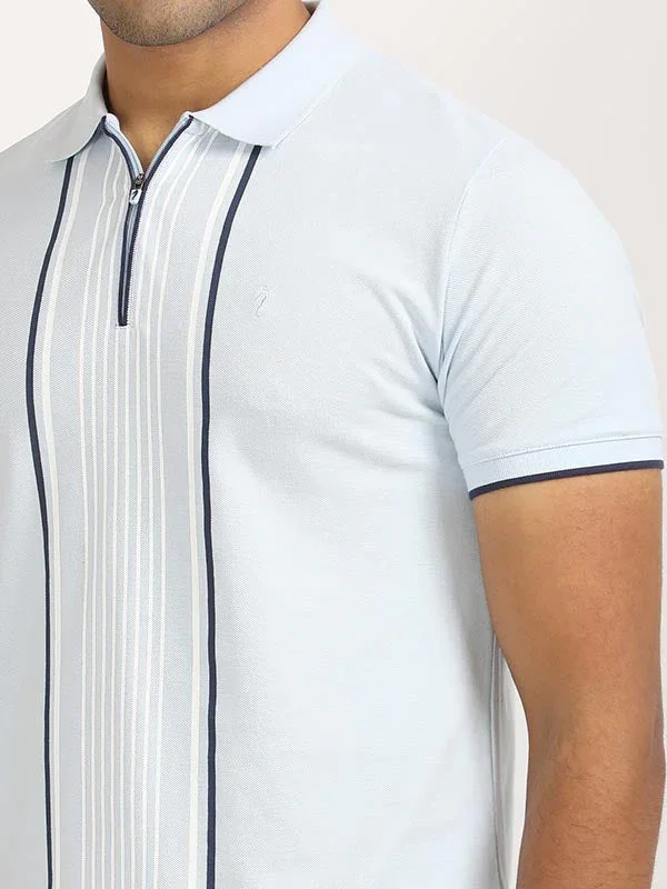 Men's Striped Polo T-Shirt - Image 6