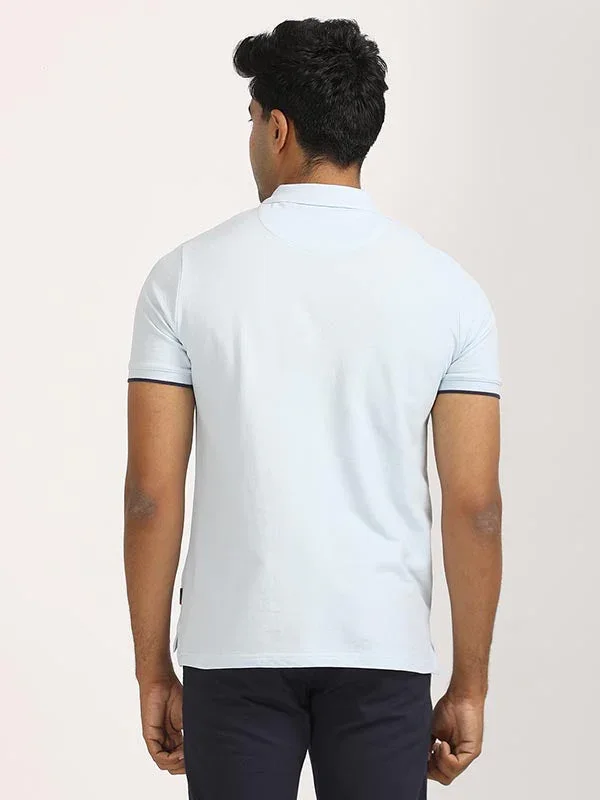 Men's Striped Polo T-Shirt - Image 9