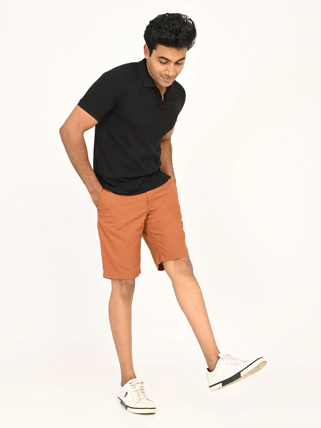 Men's Striped Polo T-Shirt - Image 6