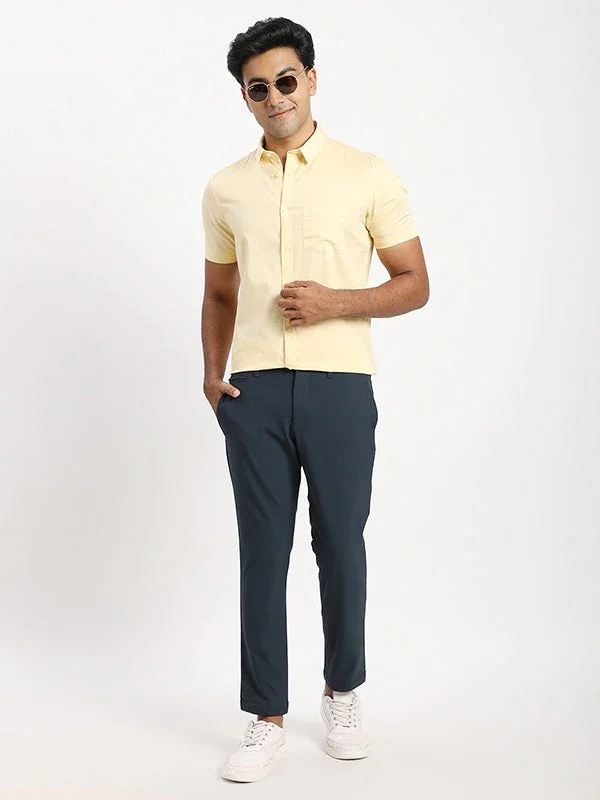 Men's Urban-C Fit Cotton Blend Trousers - Image 5