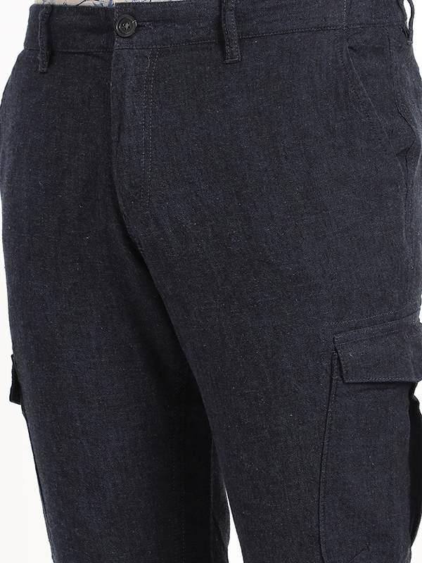 Men's Urban-C Fit Linen Blend Trousers - Image 3