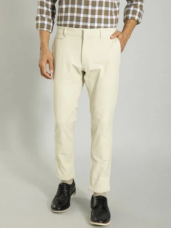 Men's Urban Fit Cotton Blend Trousers - Image 13