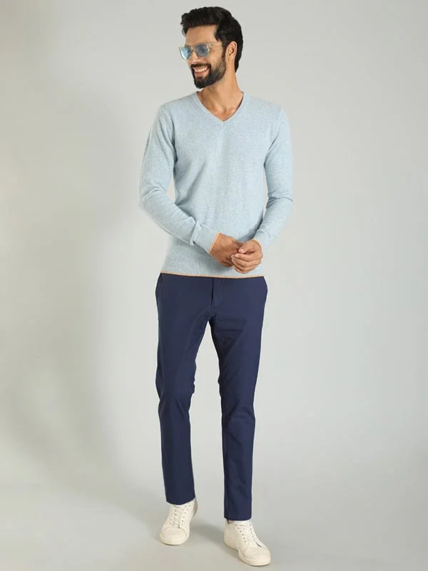 Men's Urban Fit Cotton Blend Trousers - Image 4