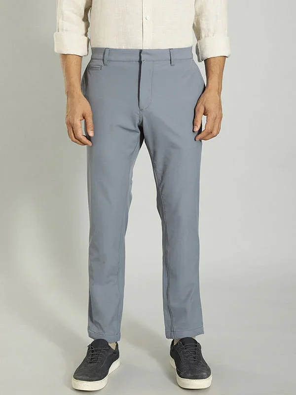 Men's Urban Fit Cotton Blend Trousers - Image 9