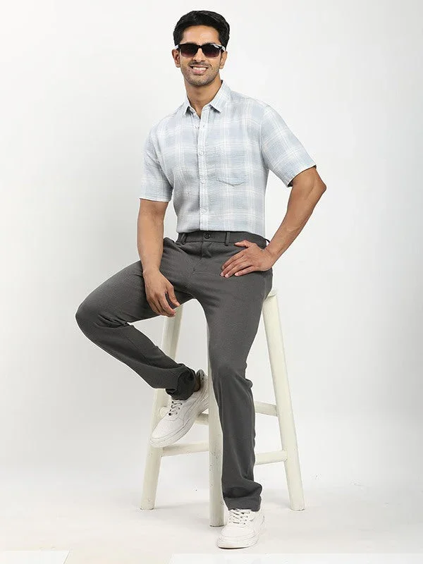 Men's Urban Fit Cotton Blend Trousers - Image 4