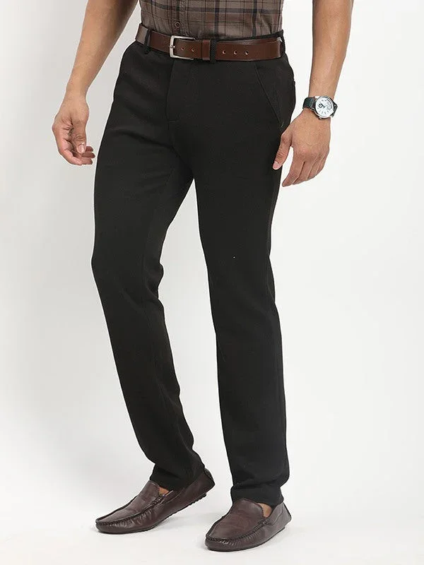 Men's Urban Fit Cotton Blend Trousers - Image 7