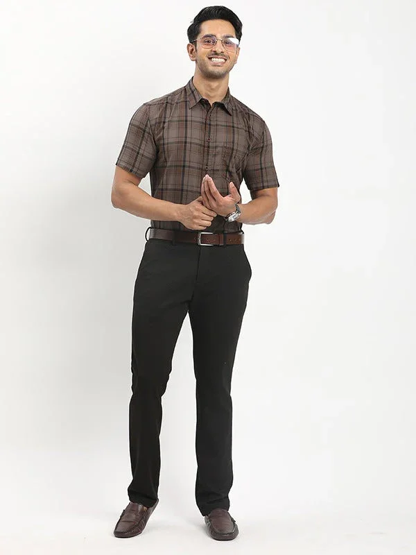 Men's Urban Fit Cotton Blend Trousers - Image 9