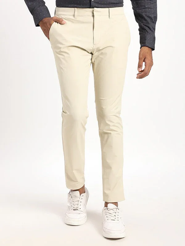 Men's Urban Fit Cotton Blend Trousers