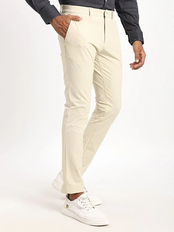 Men's Urban Fit Cotton Blend Trousers - Image 2