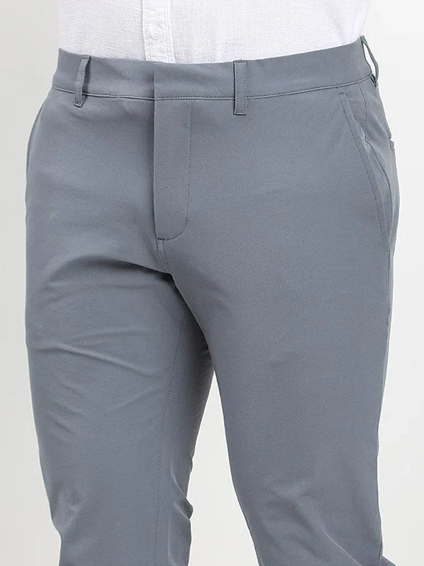 Men's Urban Fit Cotton Blend Trousers - Image 3
