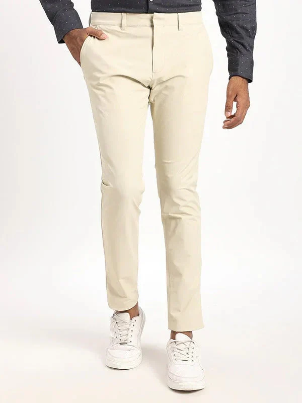 Men's Urban Fit Cotton Blend Trousers - Image 6