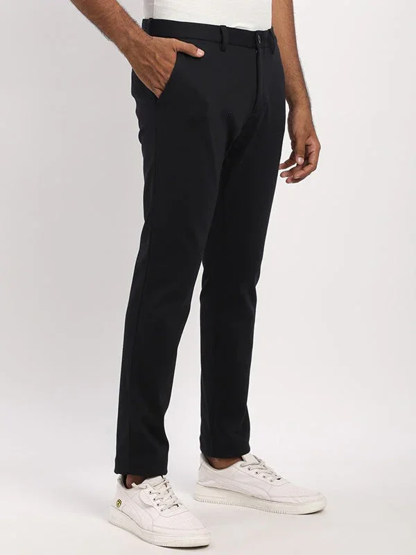 Men's Urban Fit Cotton Blend Trousers - Image 2