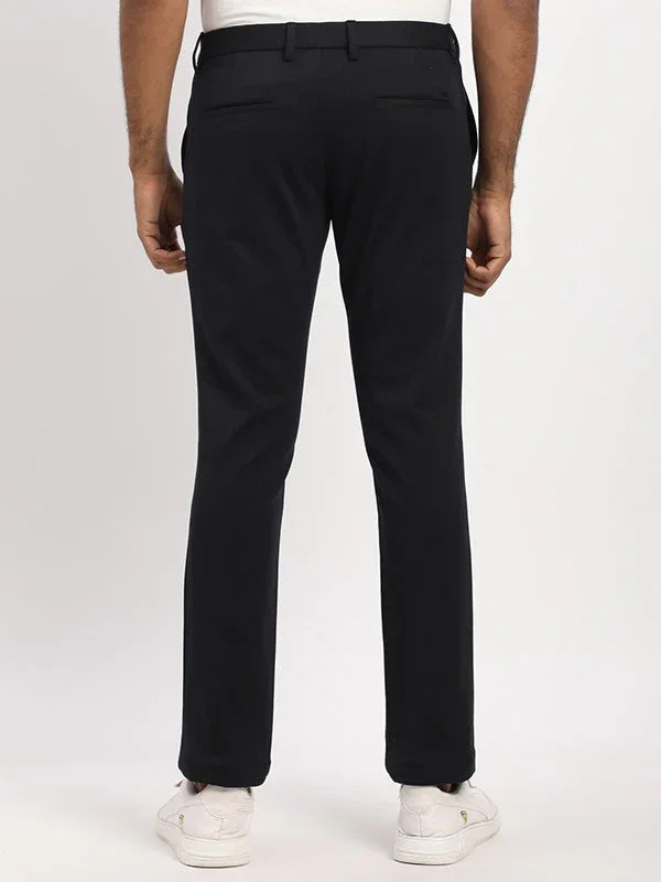 Men's Urban Fit Cotton Blend Trousers - Image 4
