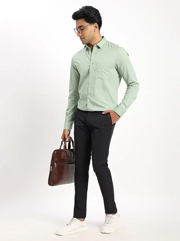 Men's Urban Fit Cotton Blend Trousers - Image 5