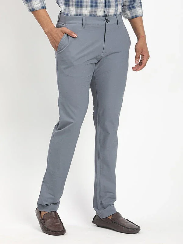 Men's Urban Fit Cotton Blend Trousers - Image 2