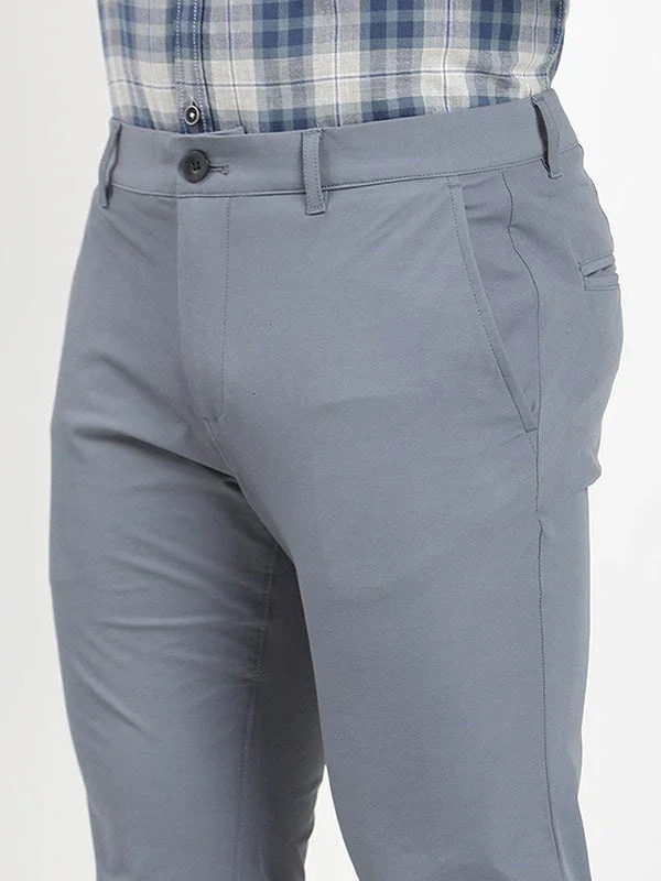 Men's Urban Fit Cotton Blend Trousers - Image 3