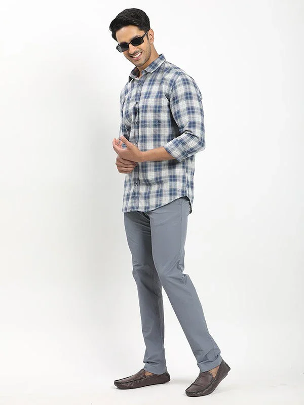 Men's Urban Fit Cotton Blend Trousers - Image 4