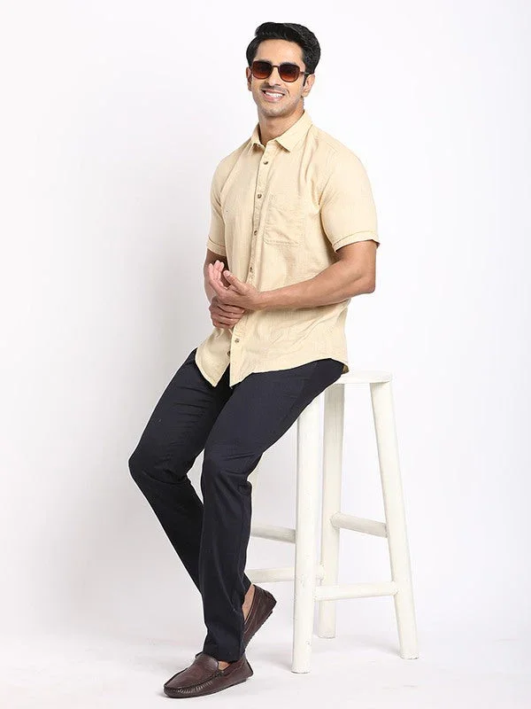 Men's Urban Fit Cotton Stretch Trousers - Image 10