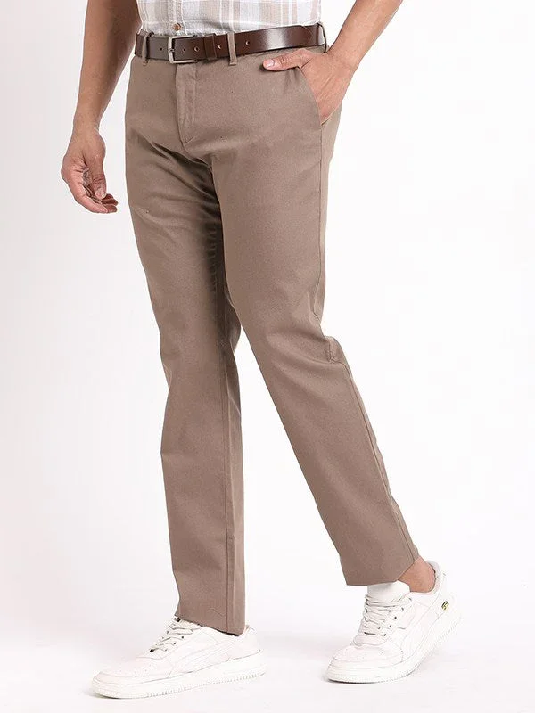 Men's Urban Fit Cotton Stretch Trousers - Image 12