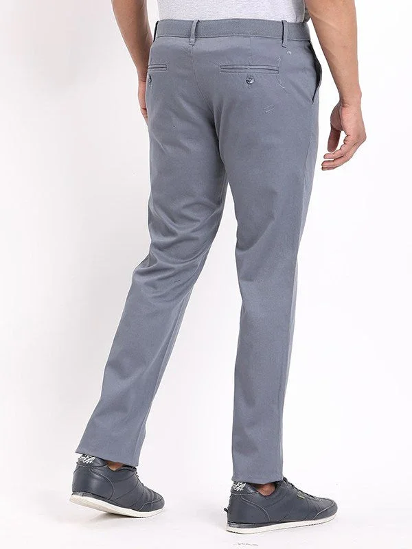Men's Urban Fit Cotton Stretch Trousers - Image 24