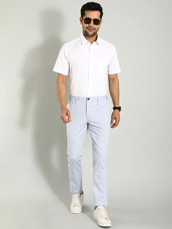 Men's Urban Fit Cotton Stretch Trousers - Image 4